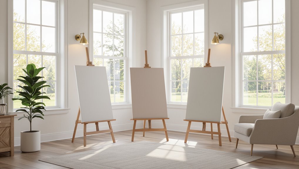 movable boards for color testing