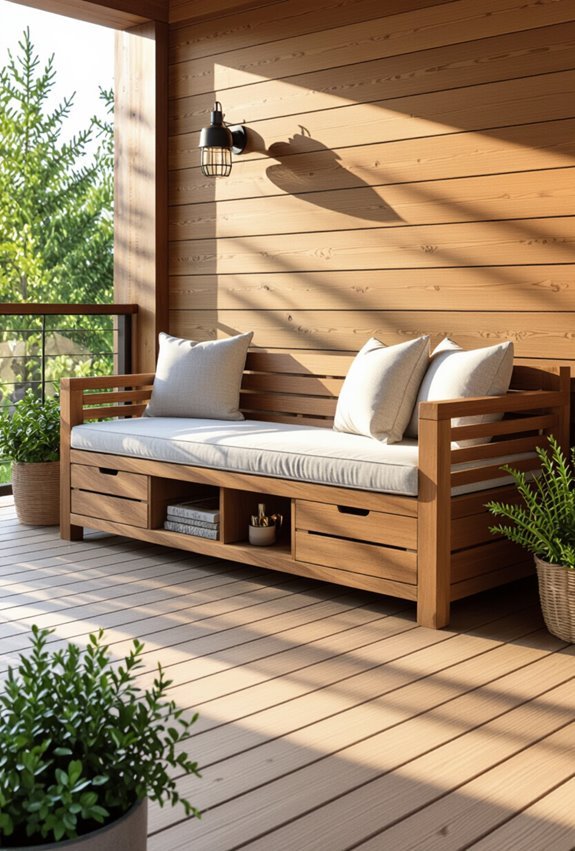 multi functional space saving outdoor furniture