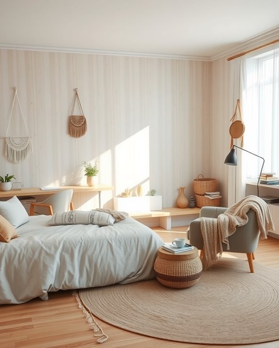 multi purpose boho scandinavian design