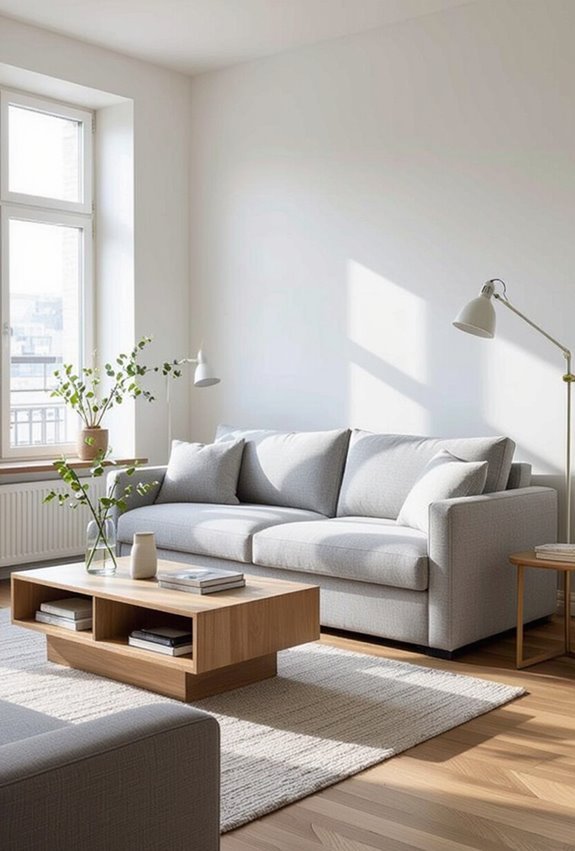 multifunctional furniture maximizes space