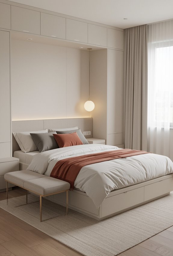 multifunctional furniture maximizes space
