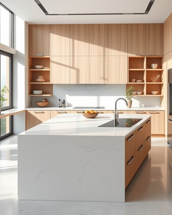 multifunctional kitchen island design