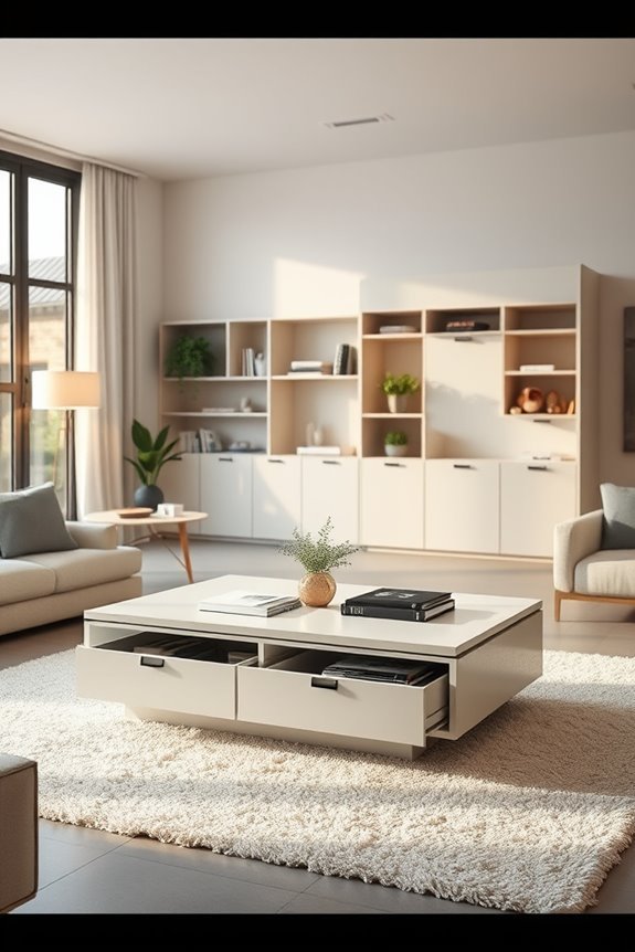 multifunctional space saving solutions