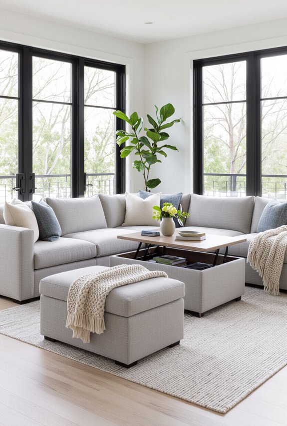 multipurpose convertible furniture for flexibility