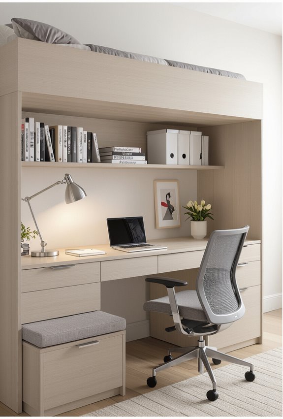 multipurpose fold away storage seating