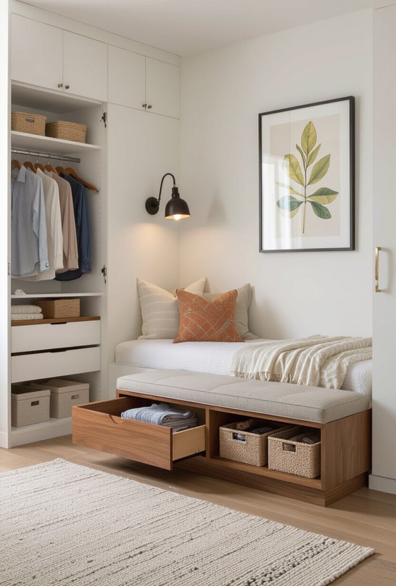 multiuse furniture with storage