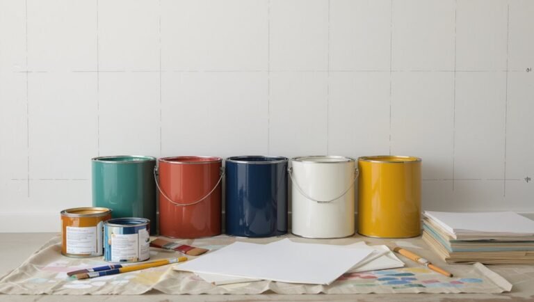 mural planning and supplies
