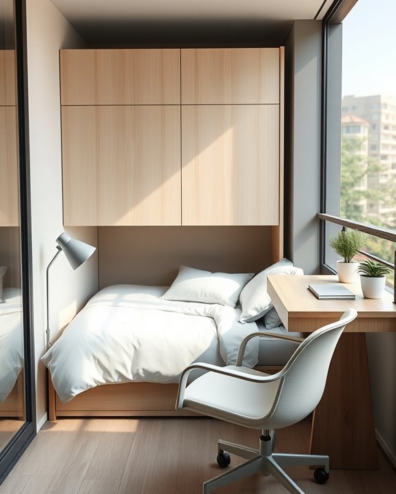 murphy bed space transformation