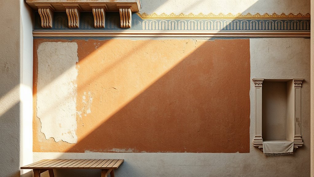 museum terminology for wall paintings