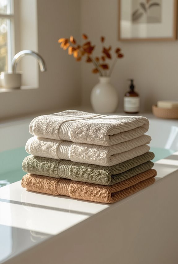 muted linen and cotton