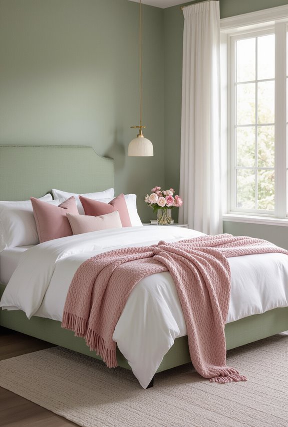 muted mauve and dusty rose