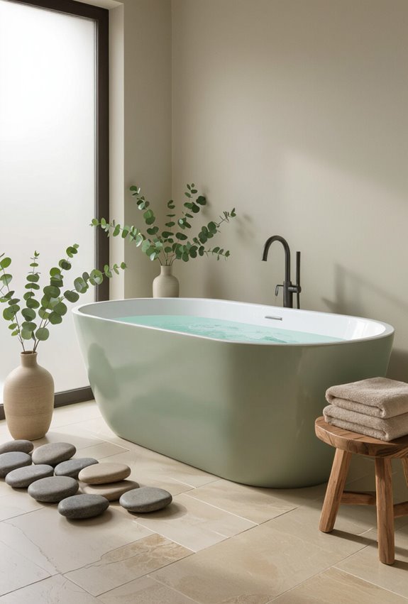 muted sage earthy calm