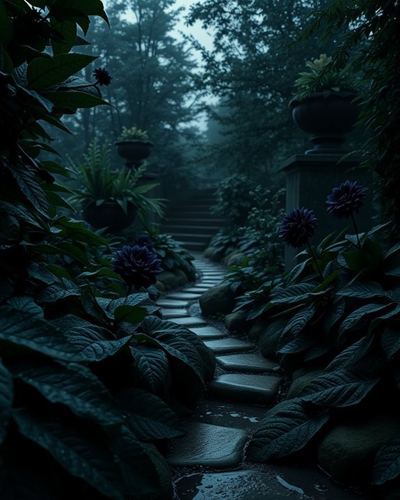 mysterious intimate garden retreat