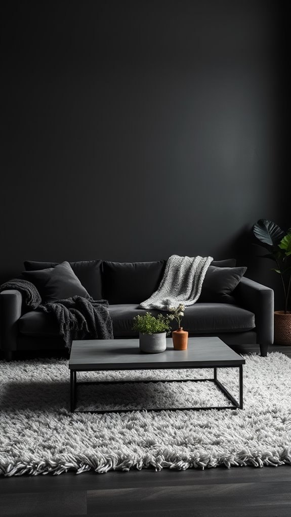 mysterious muted color palette