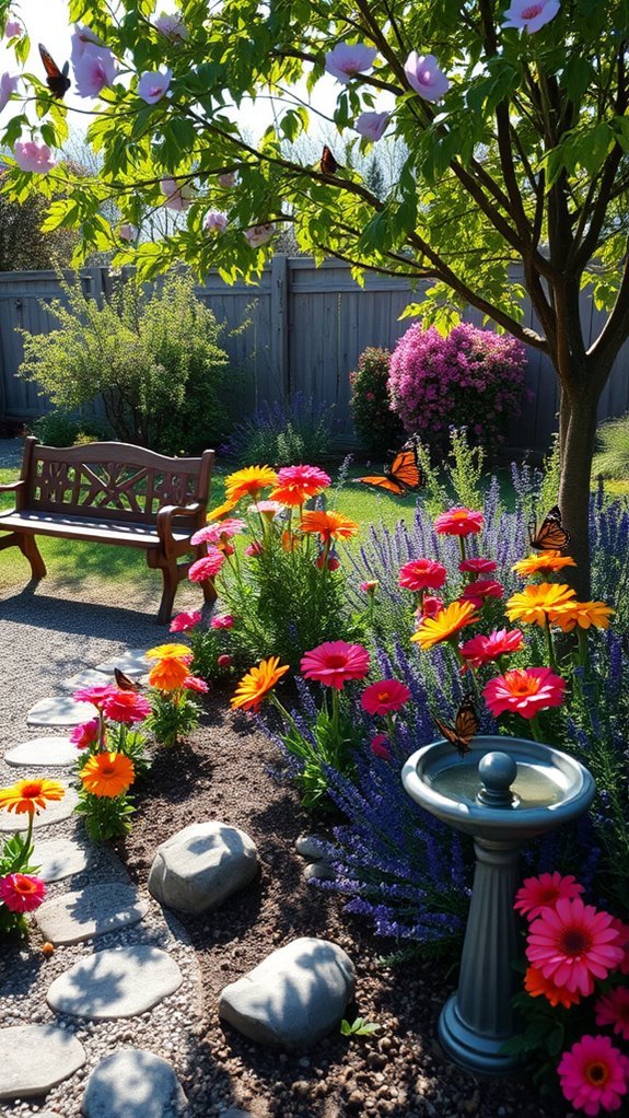 native plants attract butterflies