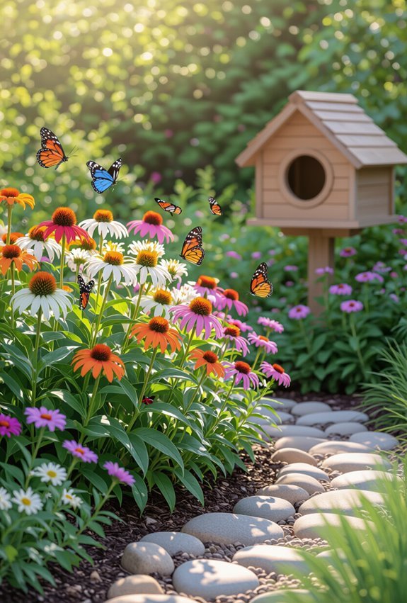 native plants attract butterflies