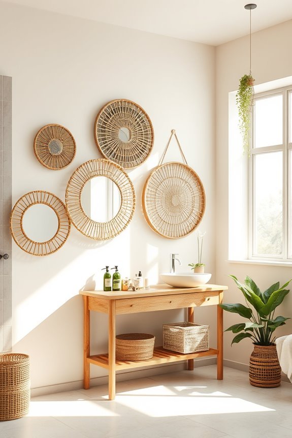 natural eco friendly bathroom decor