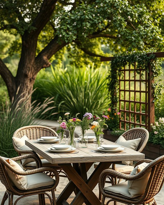 natural elements for ambiance