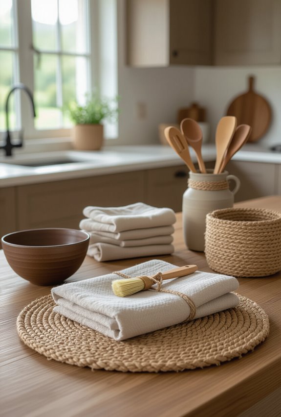 natural fibers soften browns