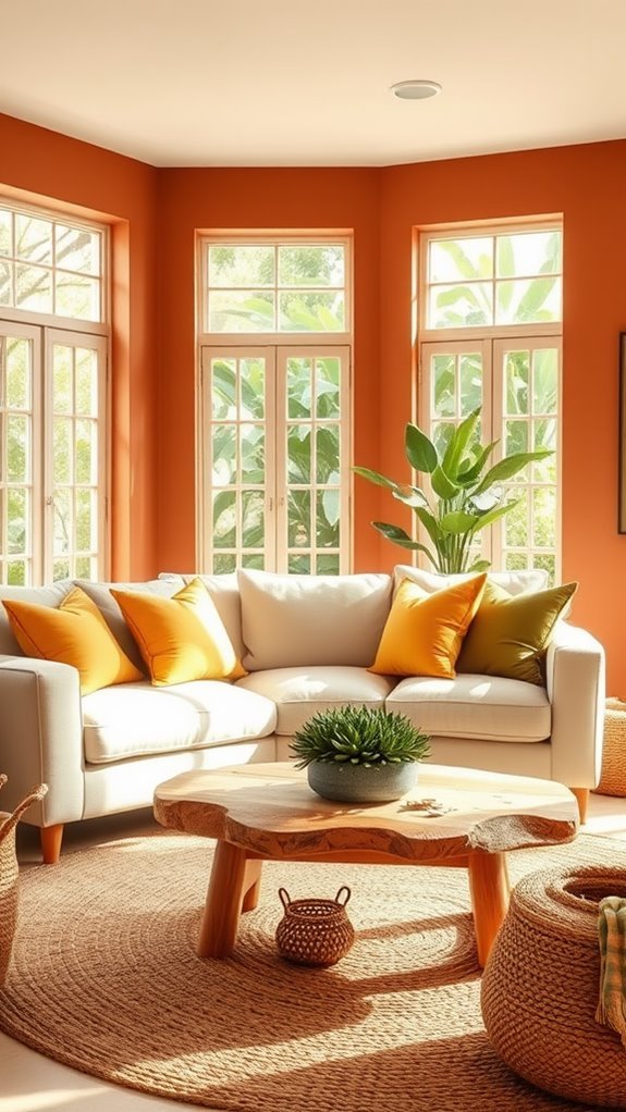 natural hues and materials