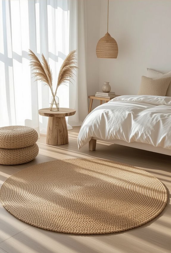 natural jute rug grounding