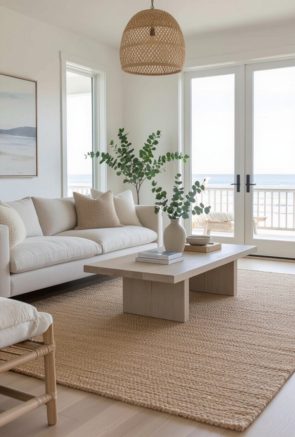 natural jute rug warmth
