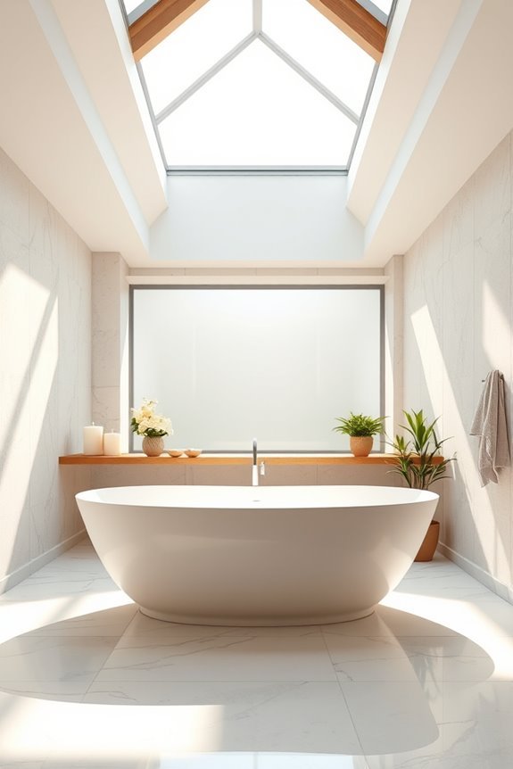 natural light bathroom enhancement