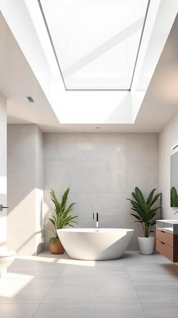 natural light bathroom transformation