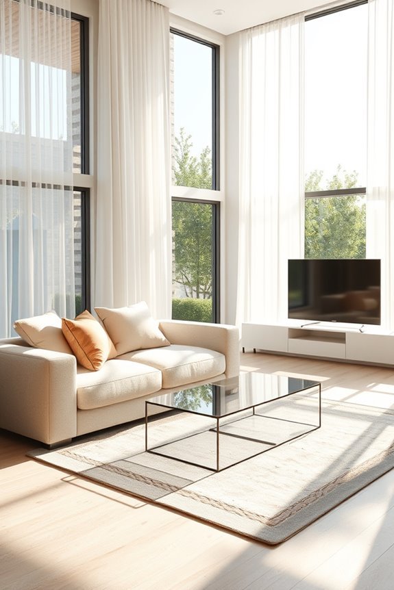 natural light enhances living space