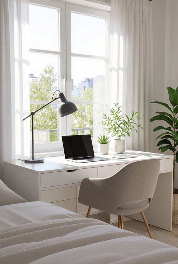 natural light quiet corner