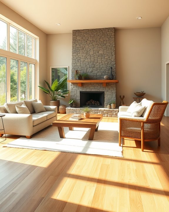 natural materials for comfort