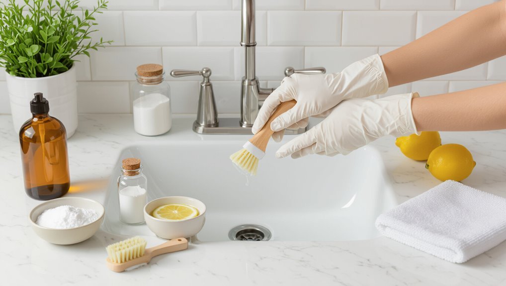 natural mold removal steps