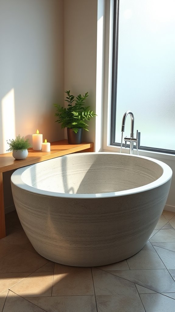 natural stone bathtub maintenance