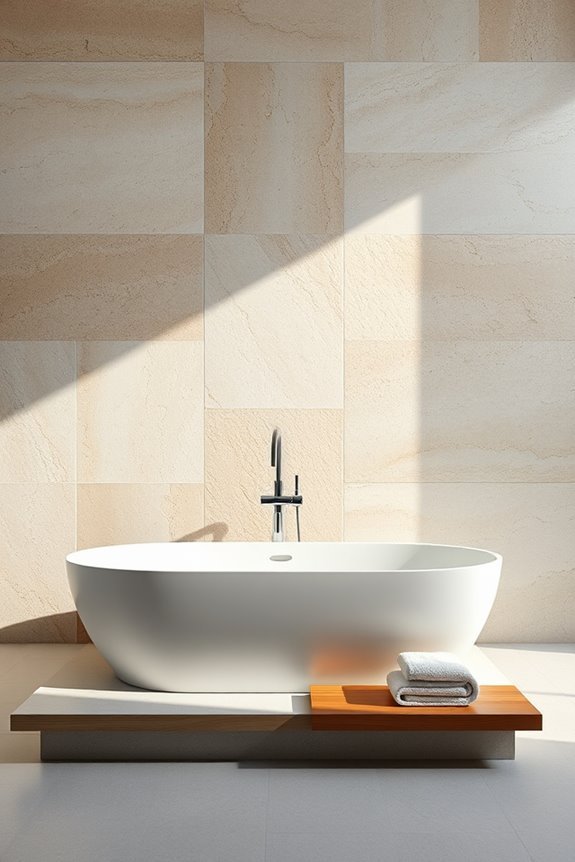 natural stone feature walls