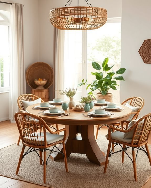 natural textures and accents