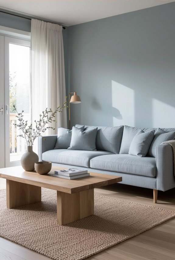 natural textures with blue gray
