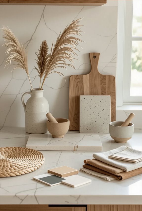 natural warm low maintenance surfaces