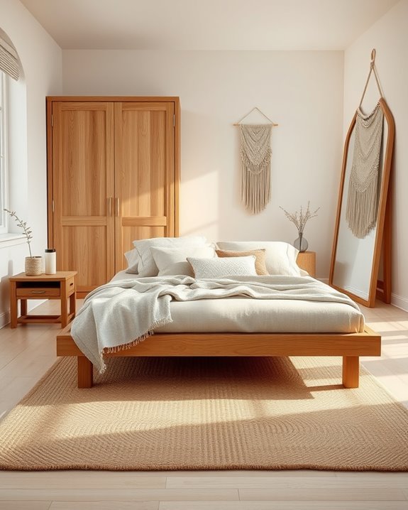 natural wood creates warmth