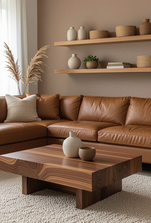 natural wood enhances warmth