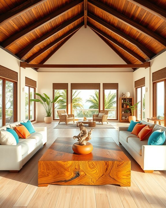 natural wood warmth enhances