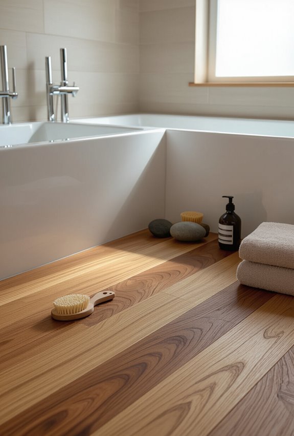 naturally moisture resistant hardwoods ipe and teak