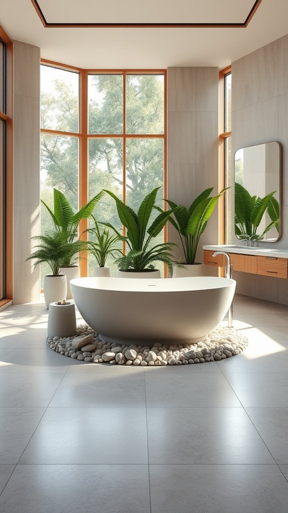 nature inspired bathroom design