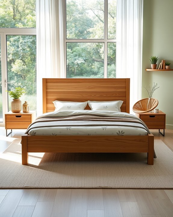 nature inspired bedroom decor