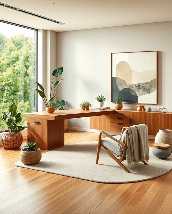 nature inspired ceo office design