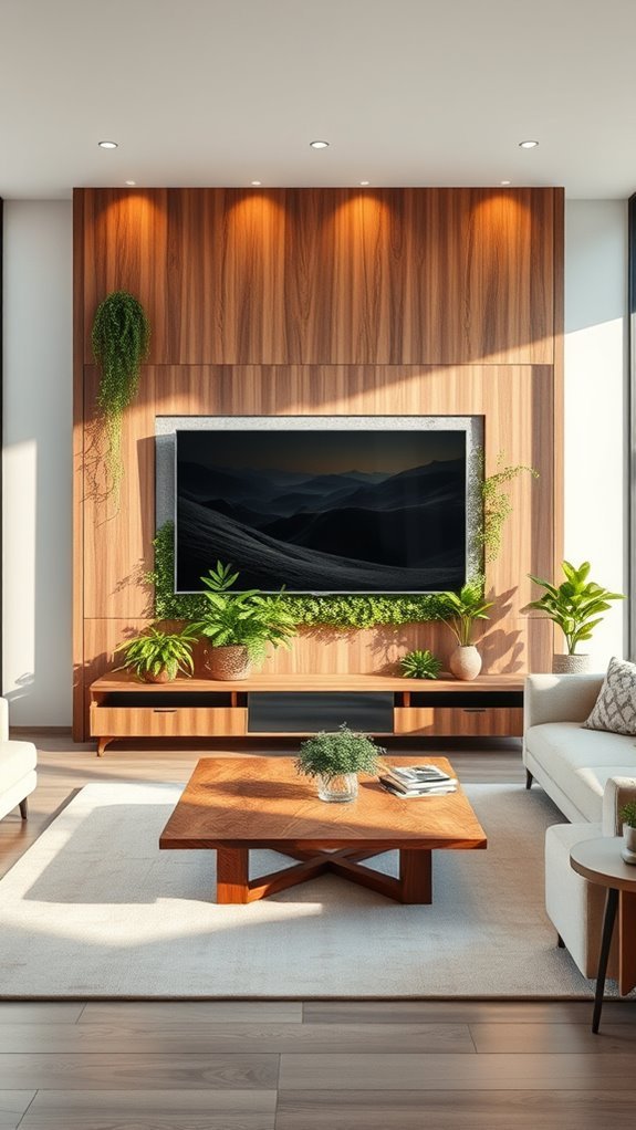 nature inspired living room design