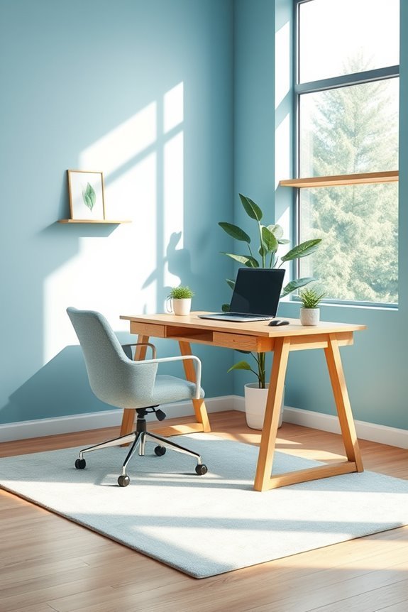 nature inspired office tranquility