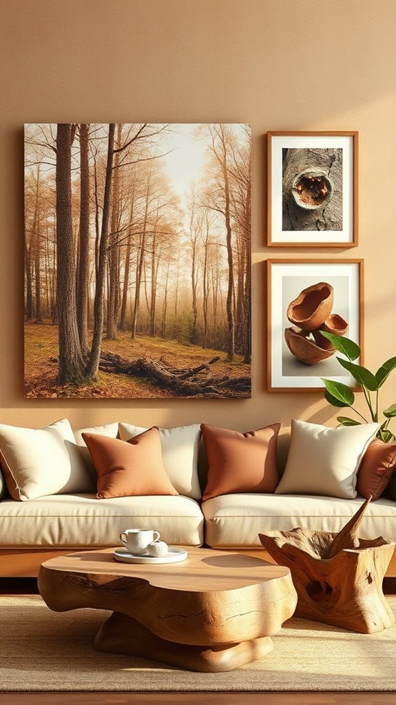 nature inspired serene decor