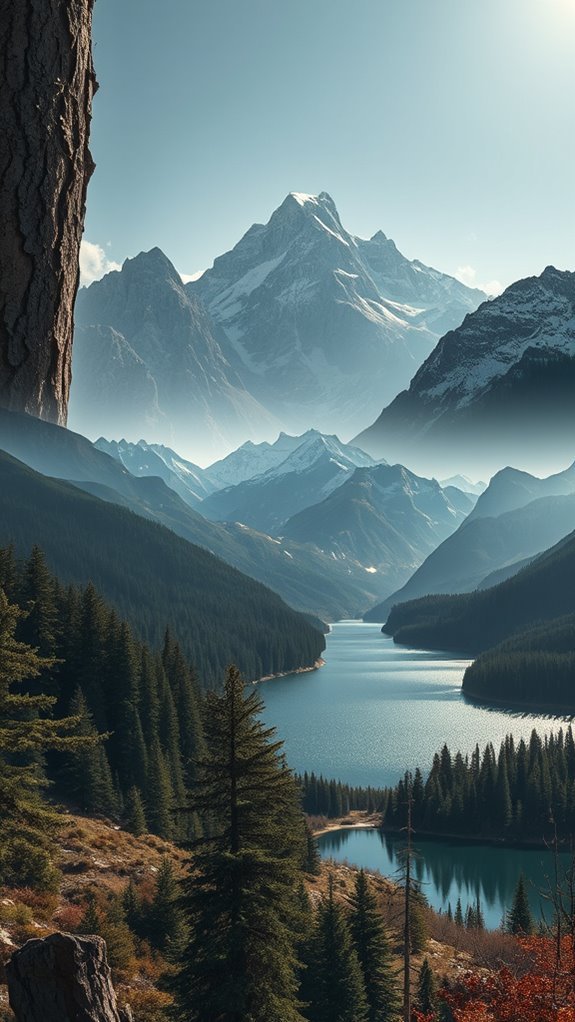 nature inspired visual collages
