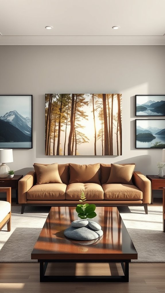 nature inspired wall decor