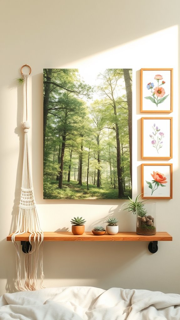 nature inspired wall decor ideas